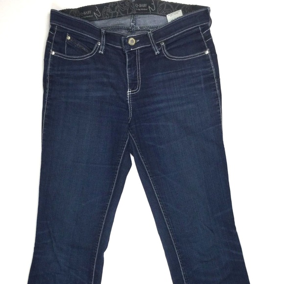 Wrangler Denim - Wrangler Q Baby Women's Jeans Size W32"x L33" Blue